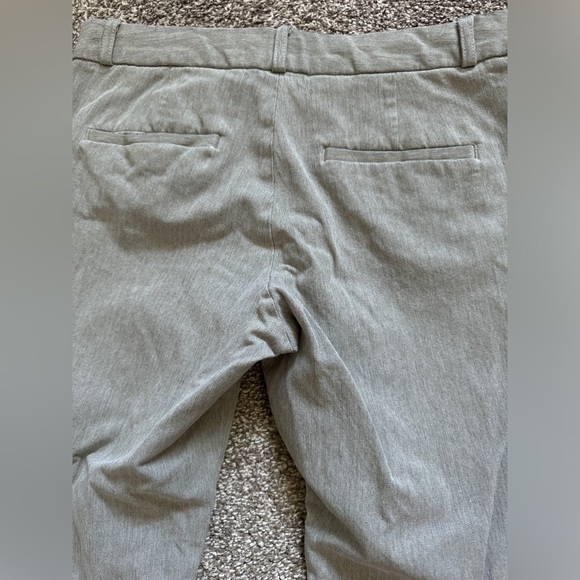 2/$15 BANANA REPUBLIC Sloan Ankle Pants, Slim leg Trousers grey Size 6 petite - Picture 4 of 10